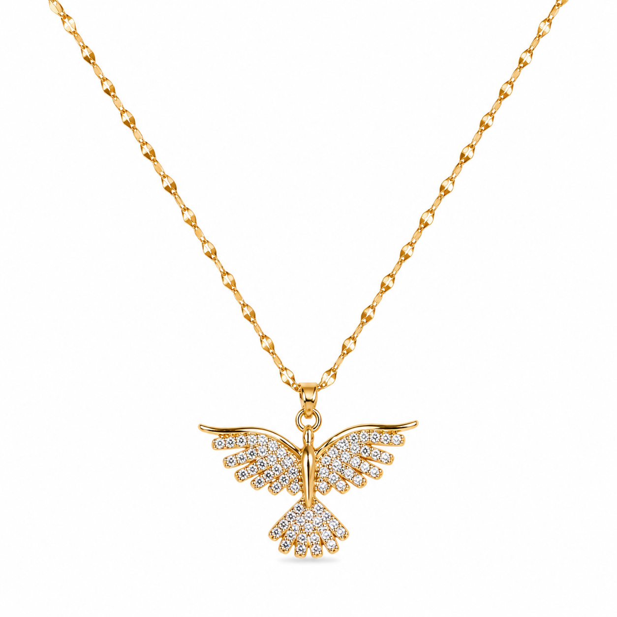 Crystal Eagle Necklace