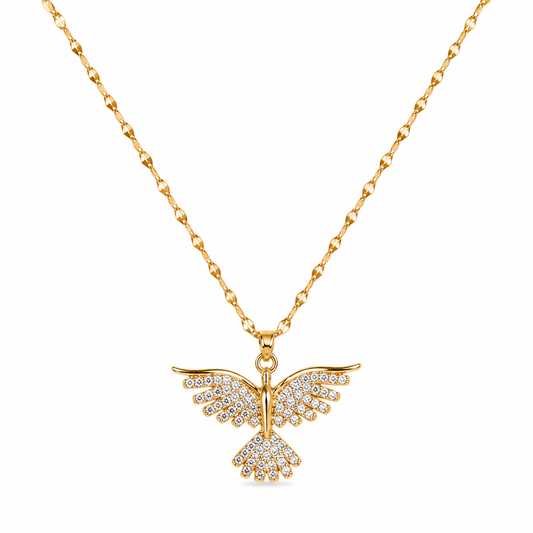 Crystal Eagle Necklace