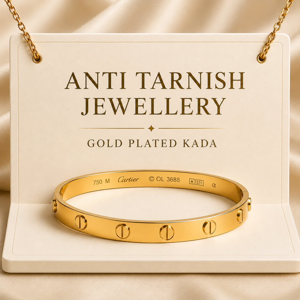 Cartier Luxe Screw Kada